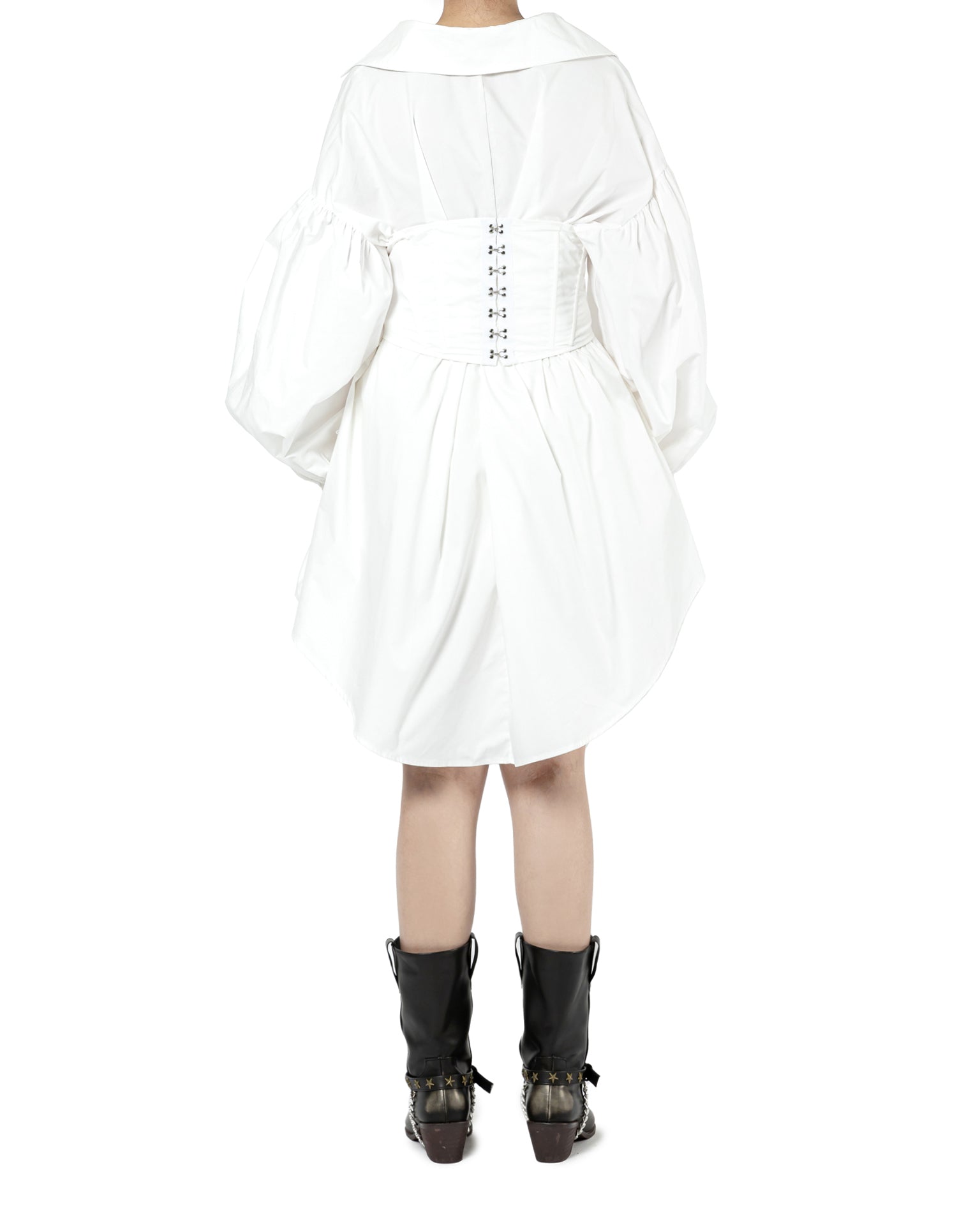 Puff Dress with Corset