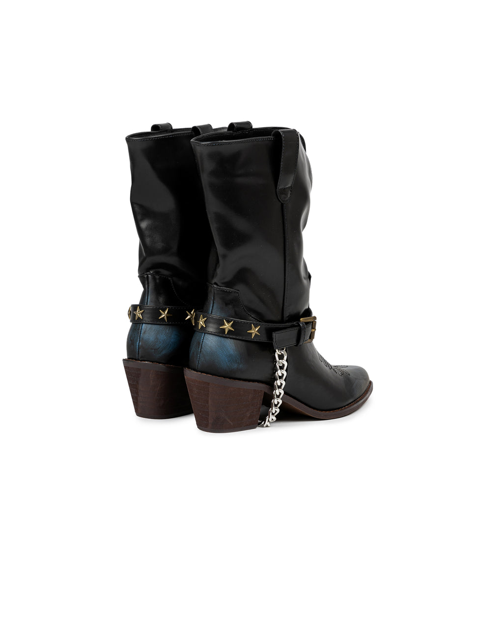 Starstruck Chain Cowboy Boots