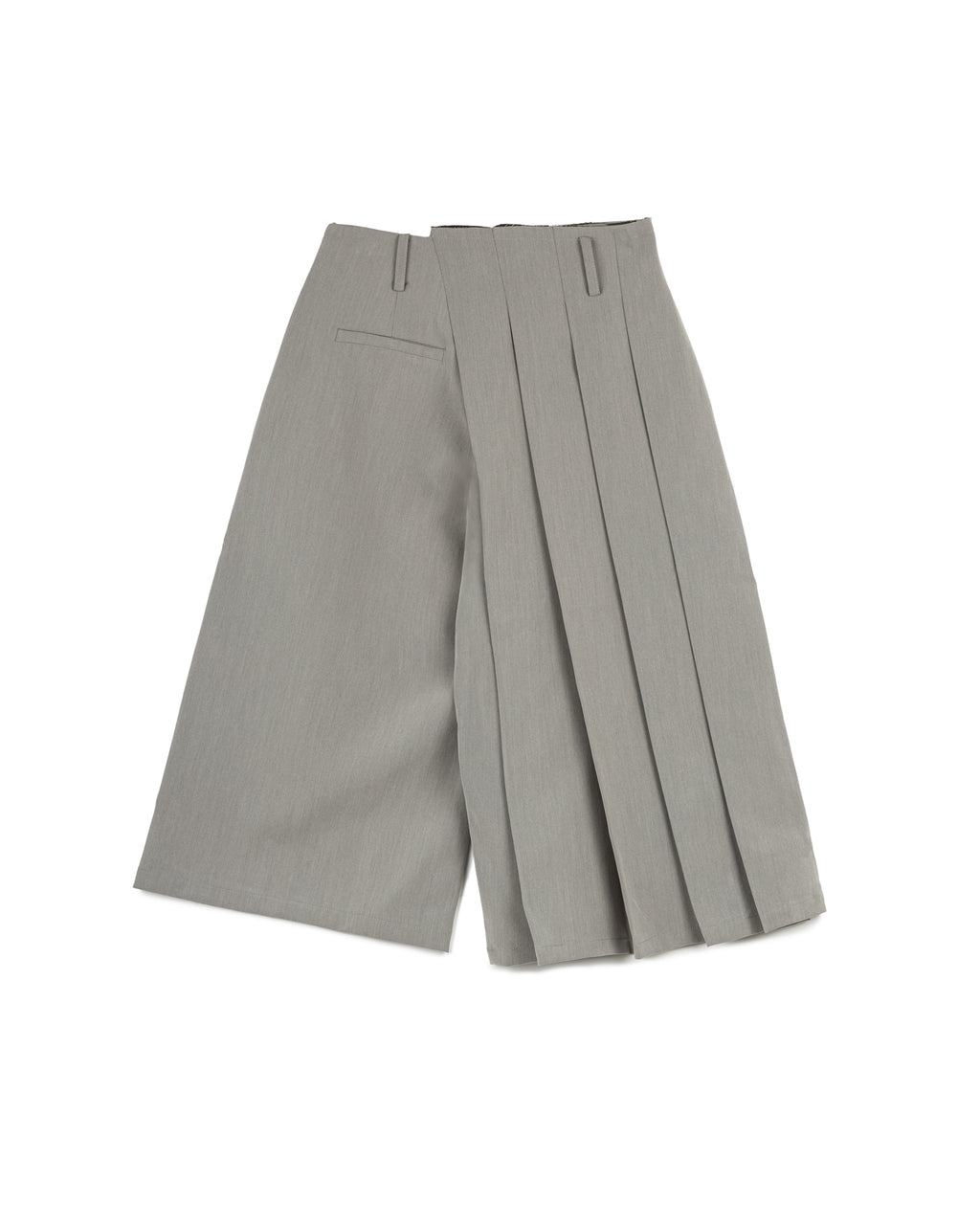 Minimalist Pleated Pants