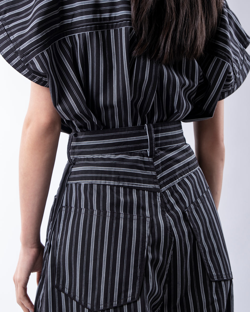 Designer Stripe Long Pants