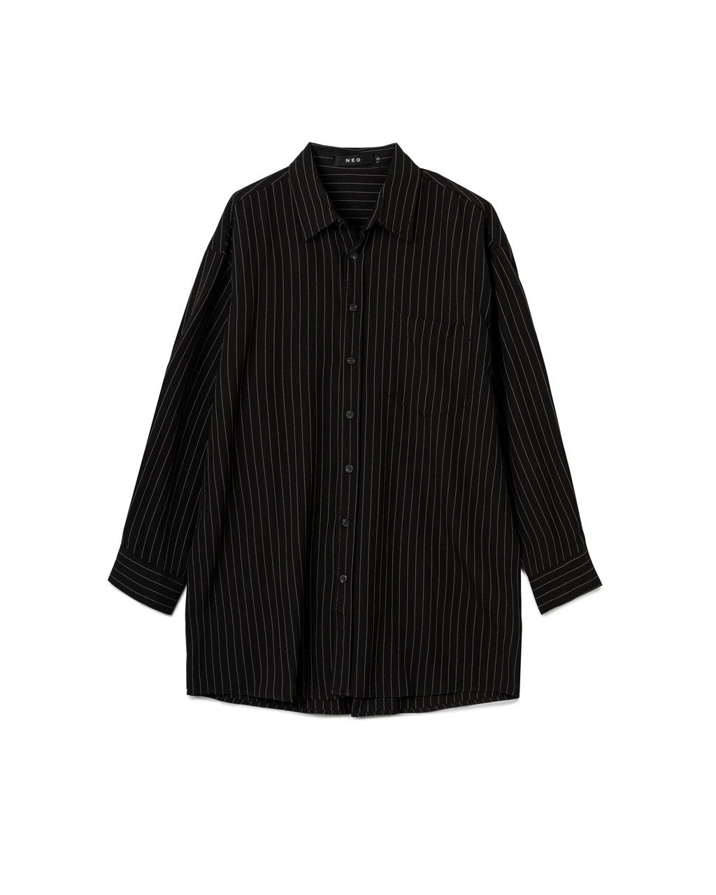 Pinstripe Oversized Shirt