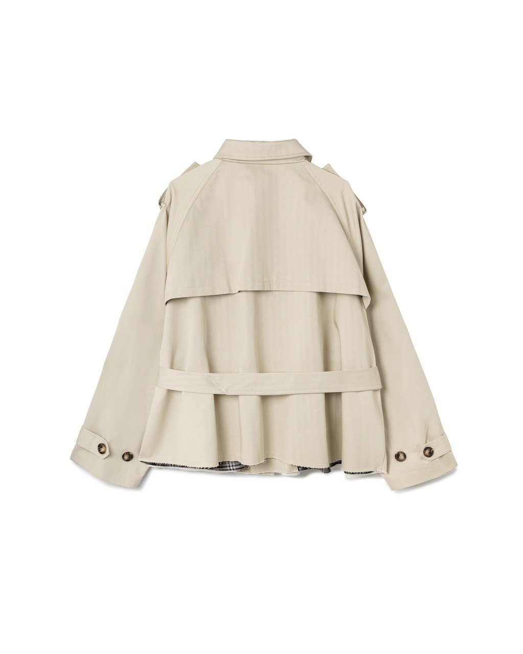 Gabardine Trench Coat