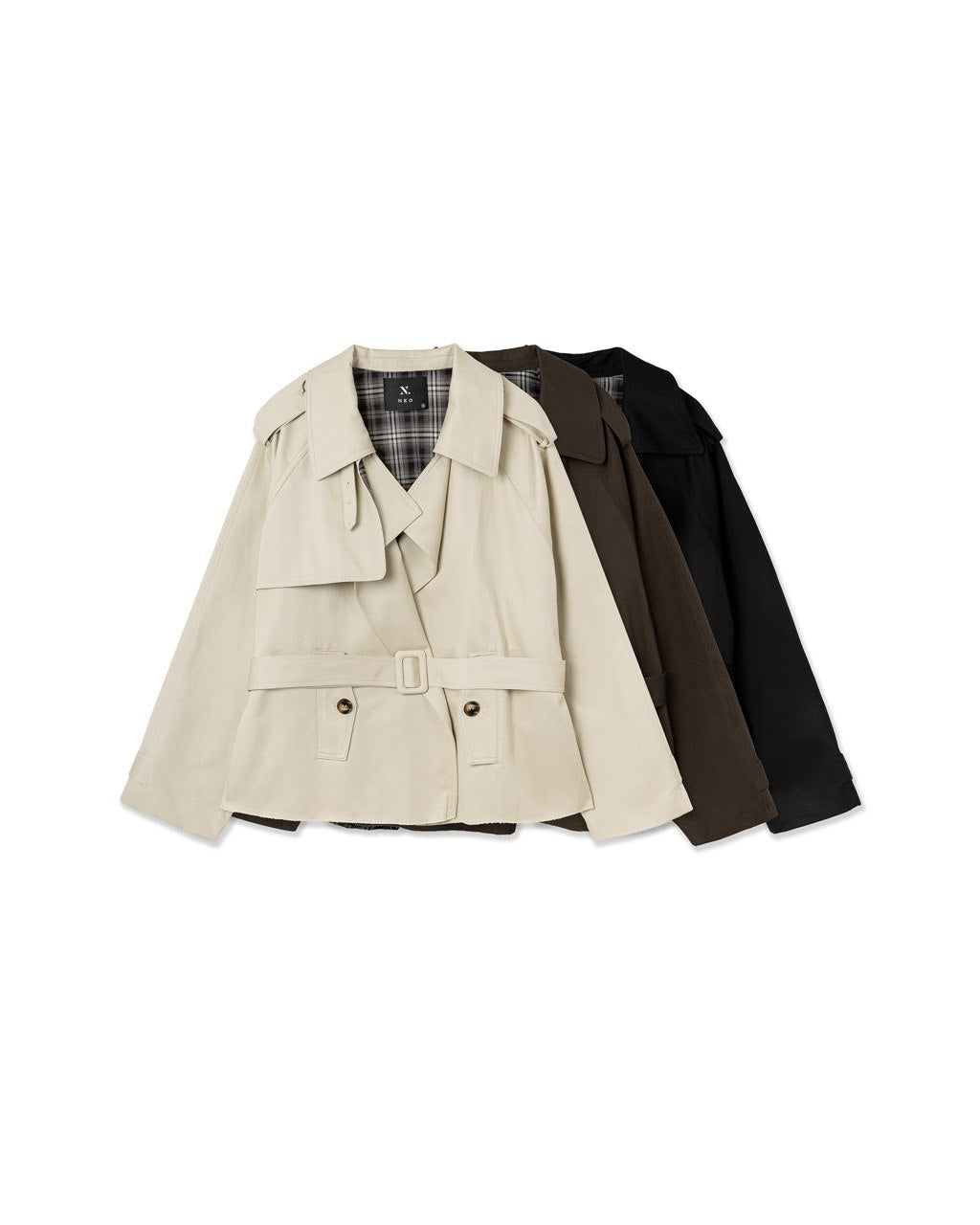 Gabardine Trench Coat