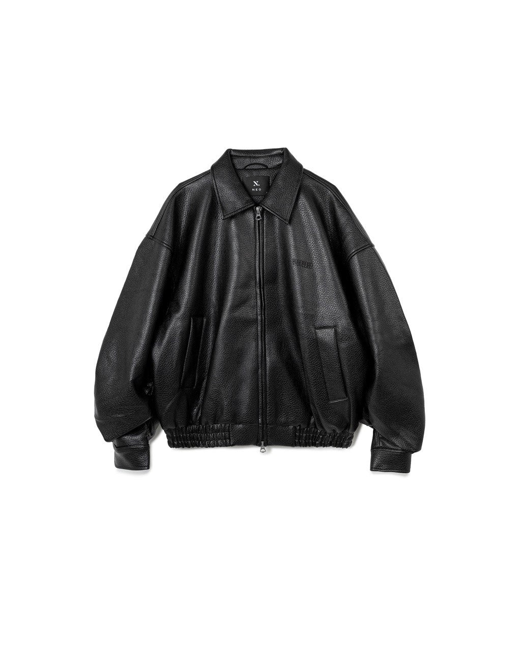 Leather Bomber Jacket