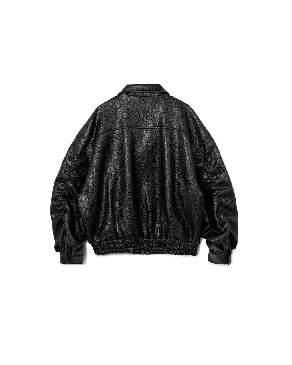 Leather Bomber Jacket
