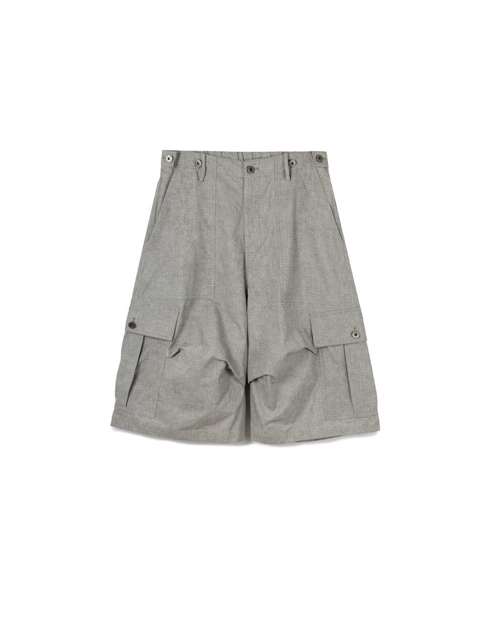 Utility Pleated Shorts