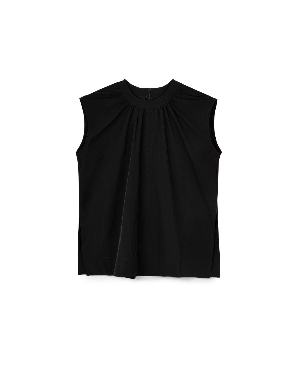 Round Neck Sleeveless Tee