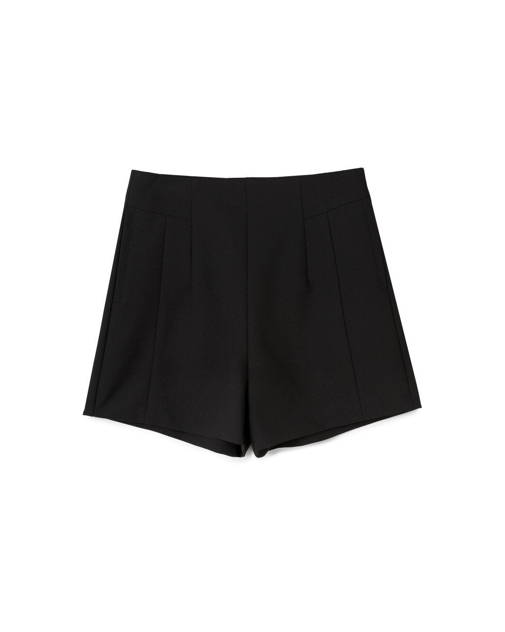 High-Waist Formal Shorts