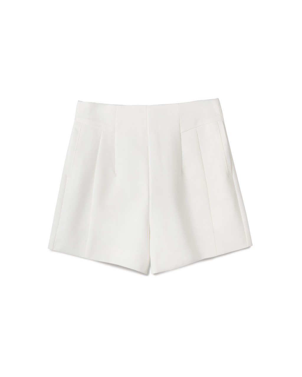 High-Waist Formal Shorts